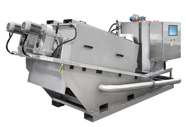 Mivalt - Sludge dewatering - Dewatering screw press MP-DW - Dewatering machine MP-DW