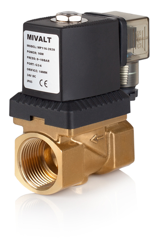 Mivalt - Valves and armatures - Solenoid valves - MP 116