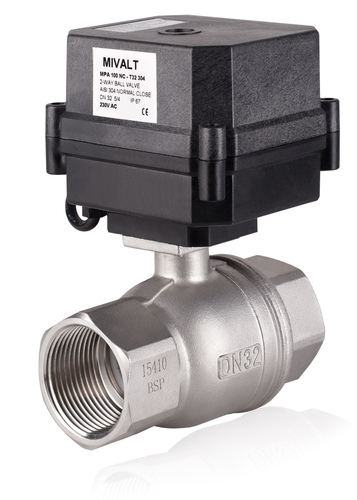 Mivalt - Valves and armatures - Ball valves with electric actuators - MPA100-T