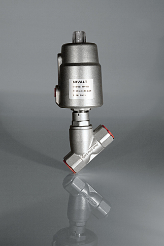 Mivalt - Valves and armatures - Piston, air pressure actuated - RJQ